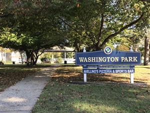 Washington Park sign
